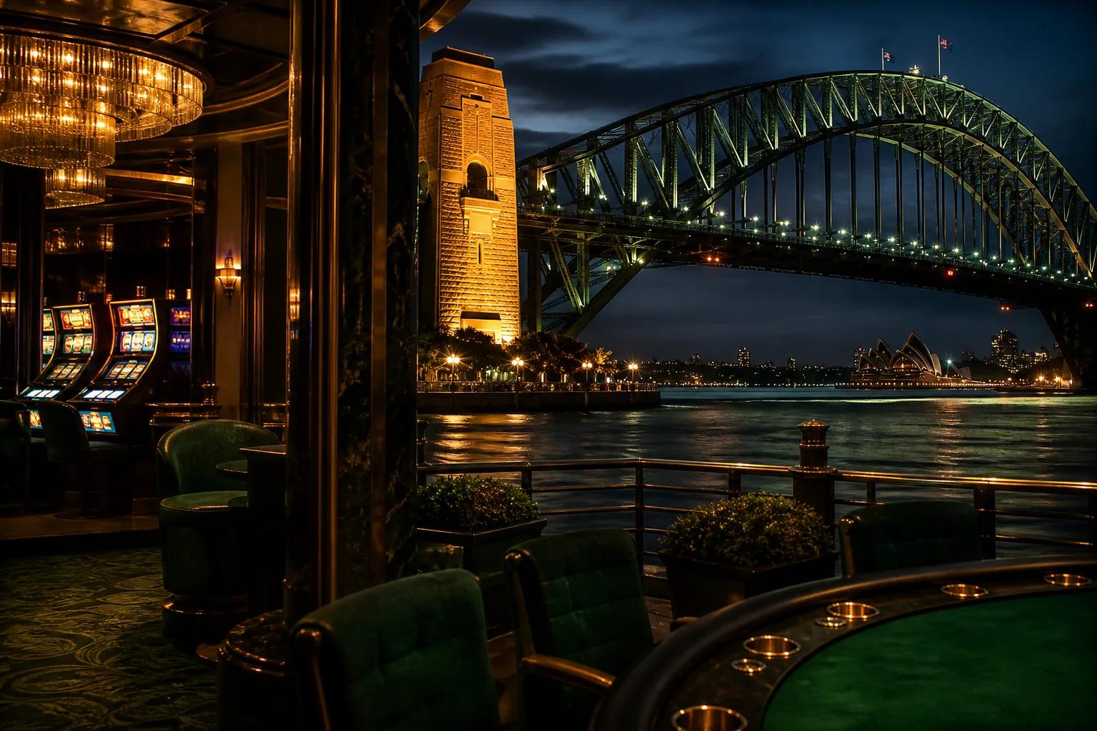 Editorial city guide graphic for King Johnnie Casino readers in Sydney, NSW