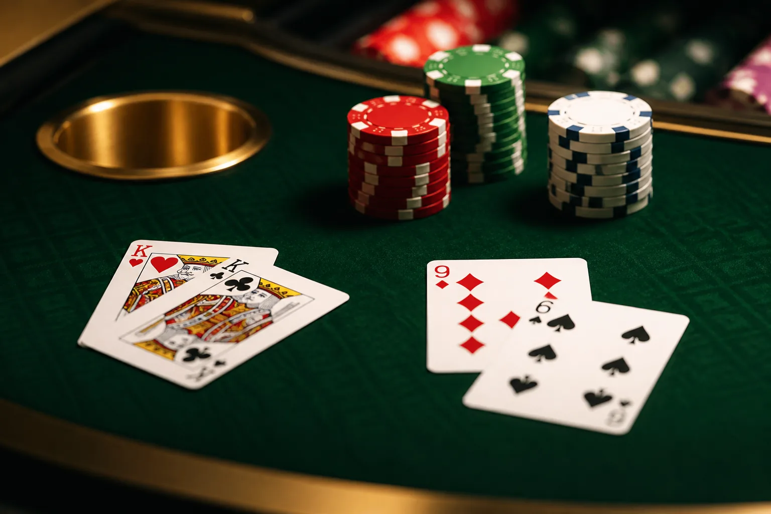 Baccarat category artwork for King Johnnie Casino