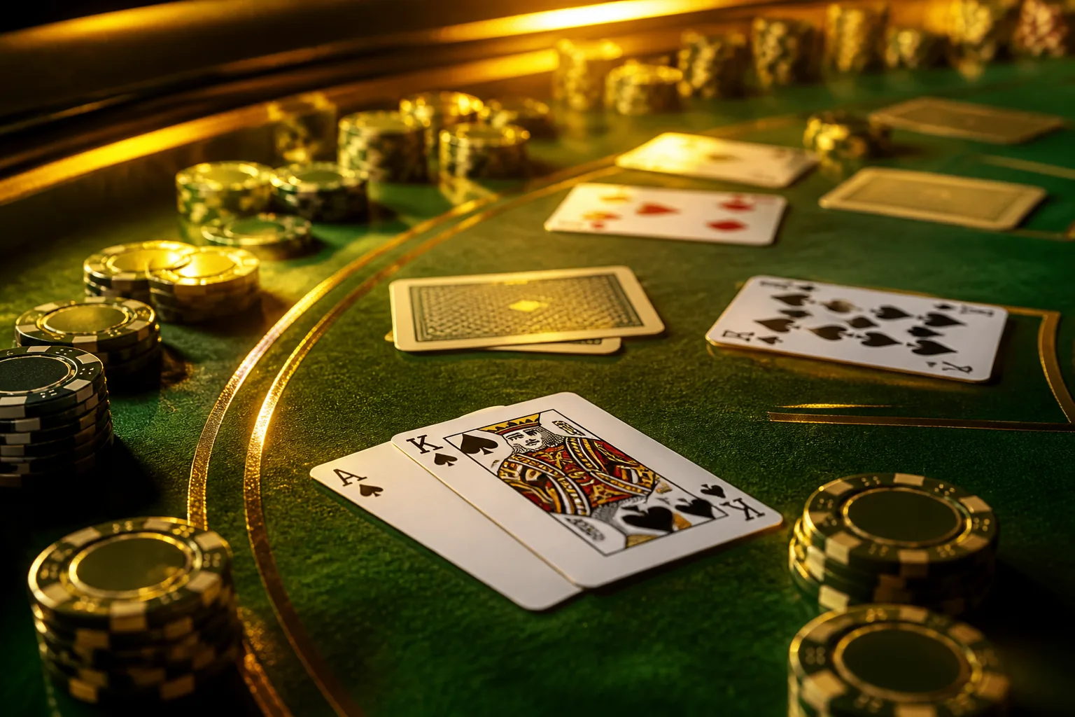 Blackjack category visual for King Johnnie Casino games guide