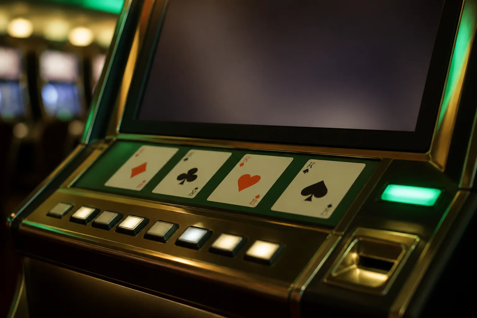 Video Poker category visual for King Johnnie Casino games guide
