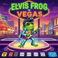 Elvis Frog pokie artwork reviewed