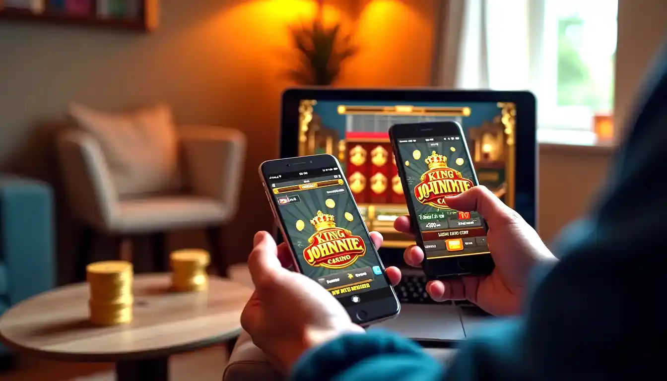 King Johnnie pokies on phone